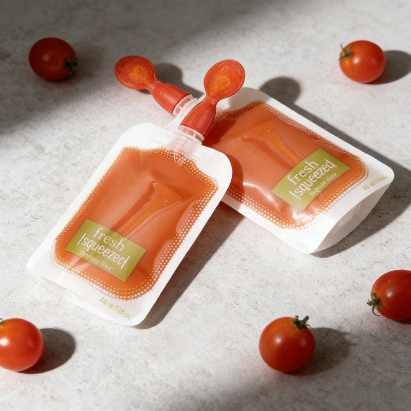 Baby Puree Pouch - 50 шт. пакетов для хранения детского