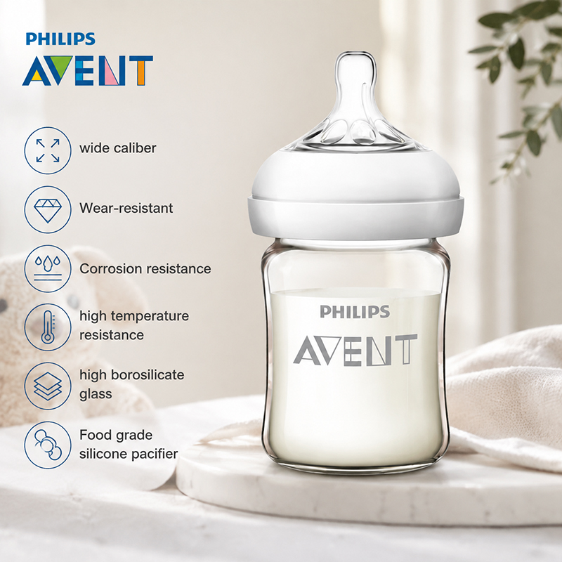 Baby Food Glass - Бутылочка для новорожденных Avent SCF678 125