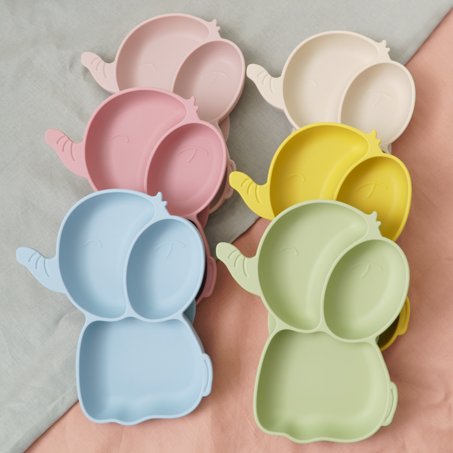 Baby Food Universe - 1 шт., детская силиконовая тарелка для