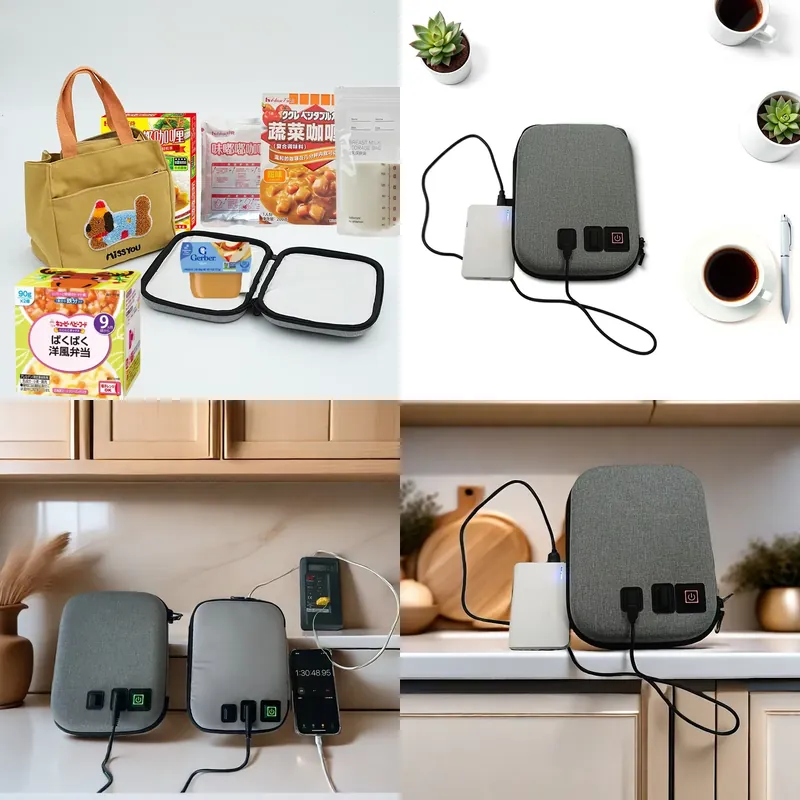 Baby Puree Pouch - 【CHIMU HOME】 Портативный USB-нагреватель для детского