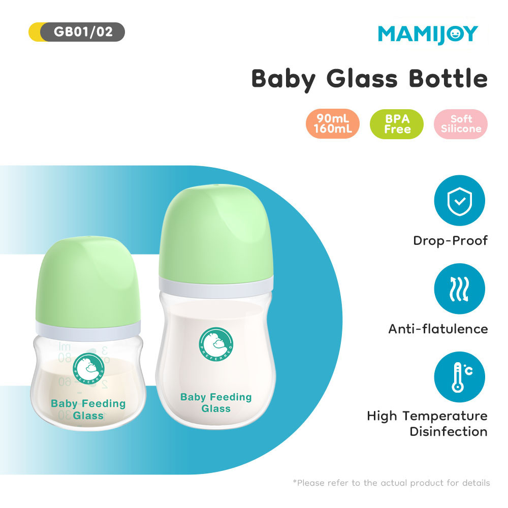 Baby Food Glass - MAMIJOY 1 шт. Бутылочки для кормления