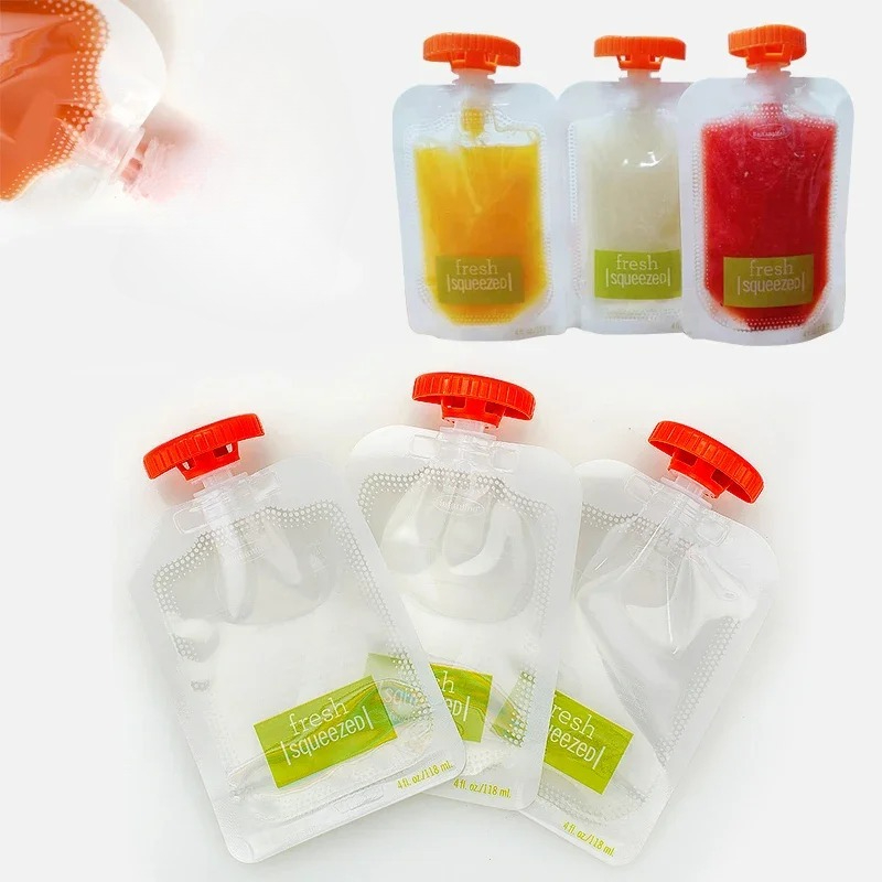 10 шт., коробка для детского п – обзор и цена Baby Puree Pouch