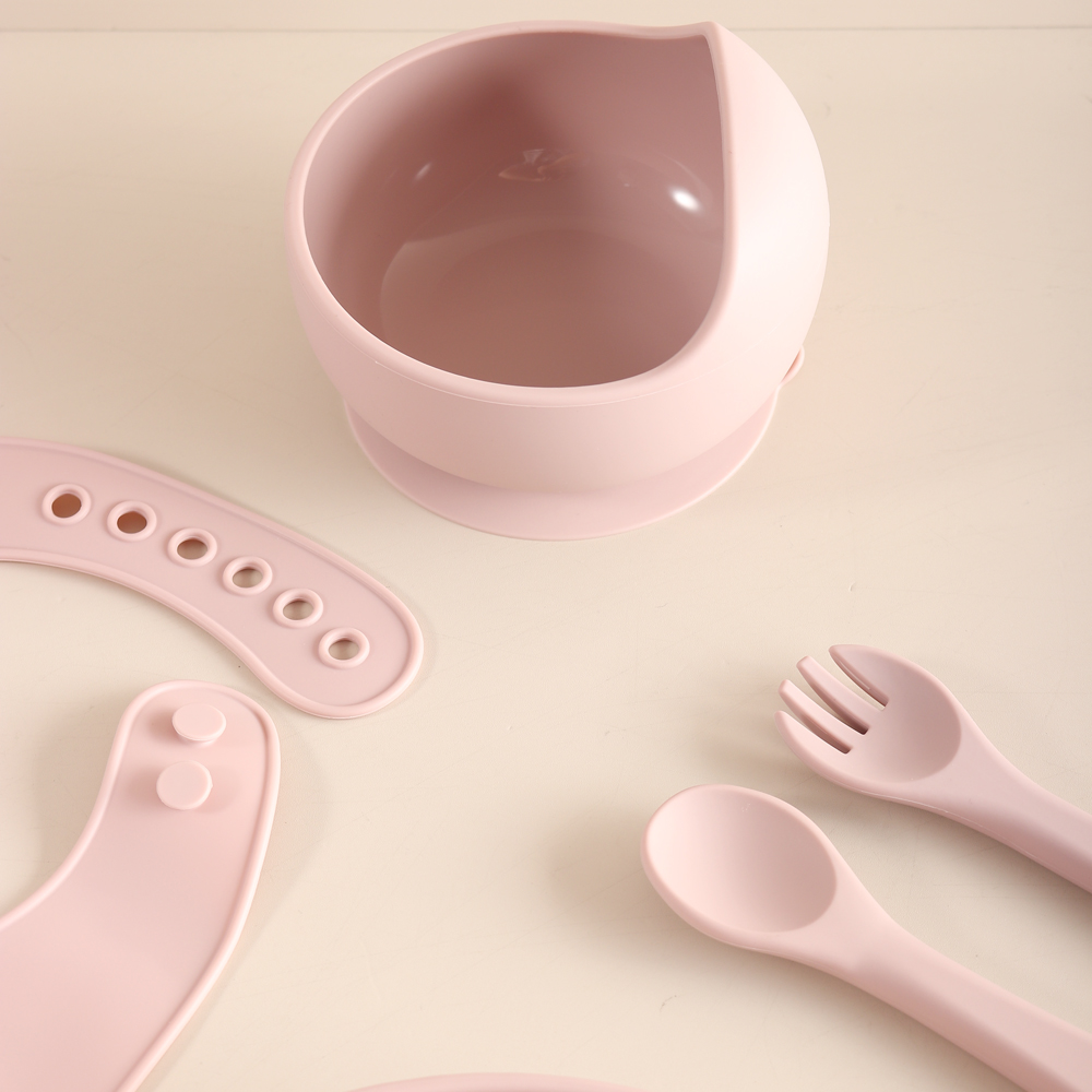 Набор детской посуды «Зайчик»  – обзор и цена Silicone Suction Bowl