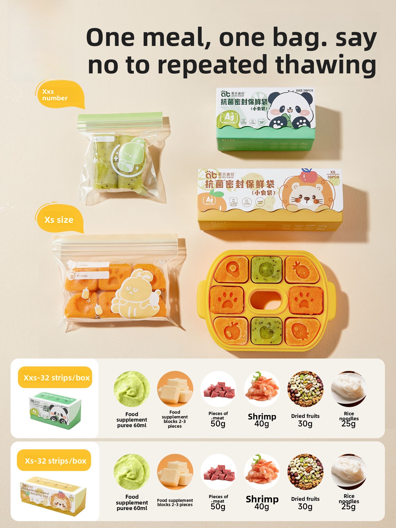 Герметичный пакет для хранения – обзор и цена Baby Food Bag