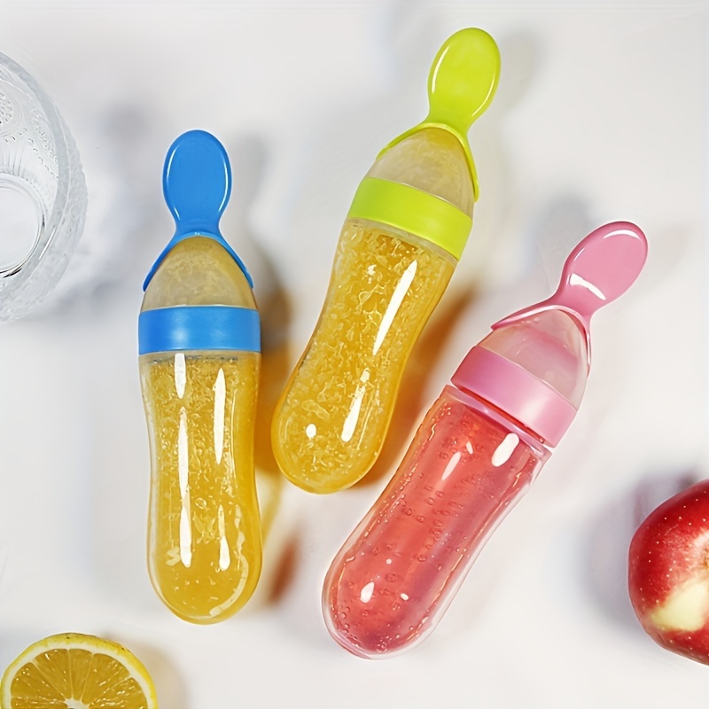 Силиконовая бутылочка для корм – обзор и цена Baby Food Dispensing Spoon