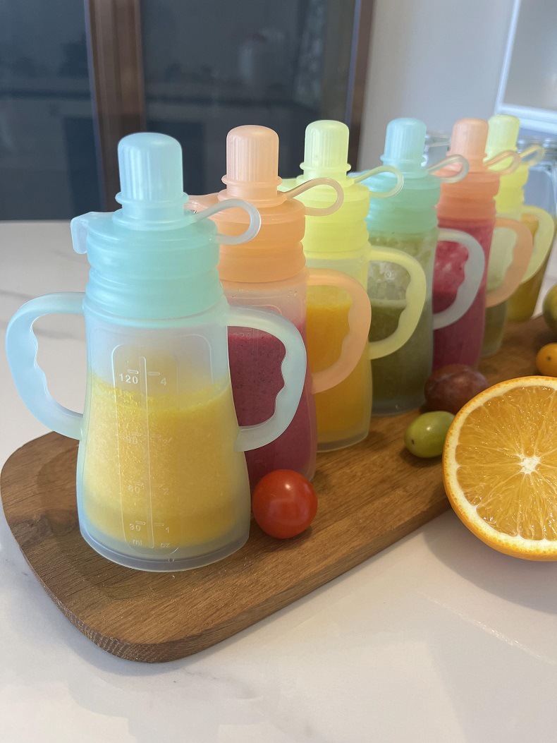 Новый многоразовый силиконовый – обзор и цена Baby Puree Pouch