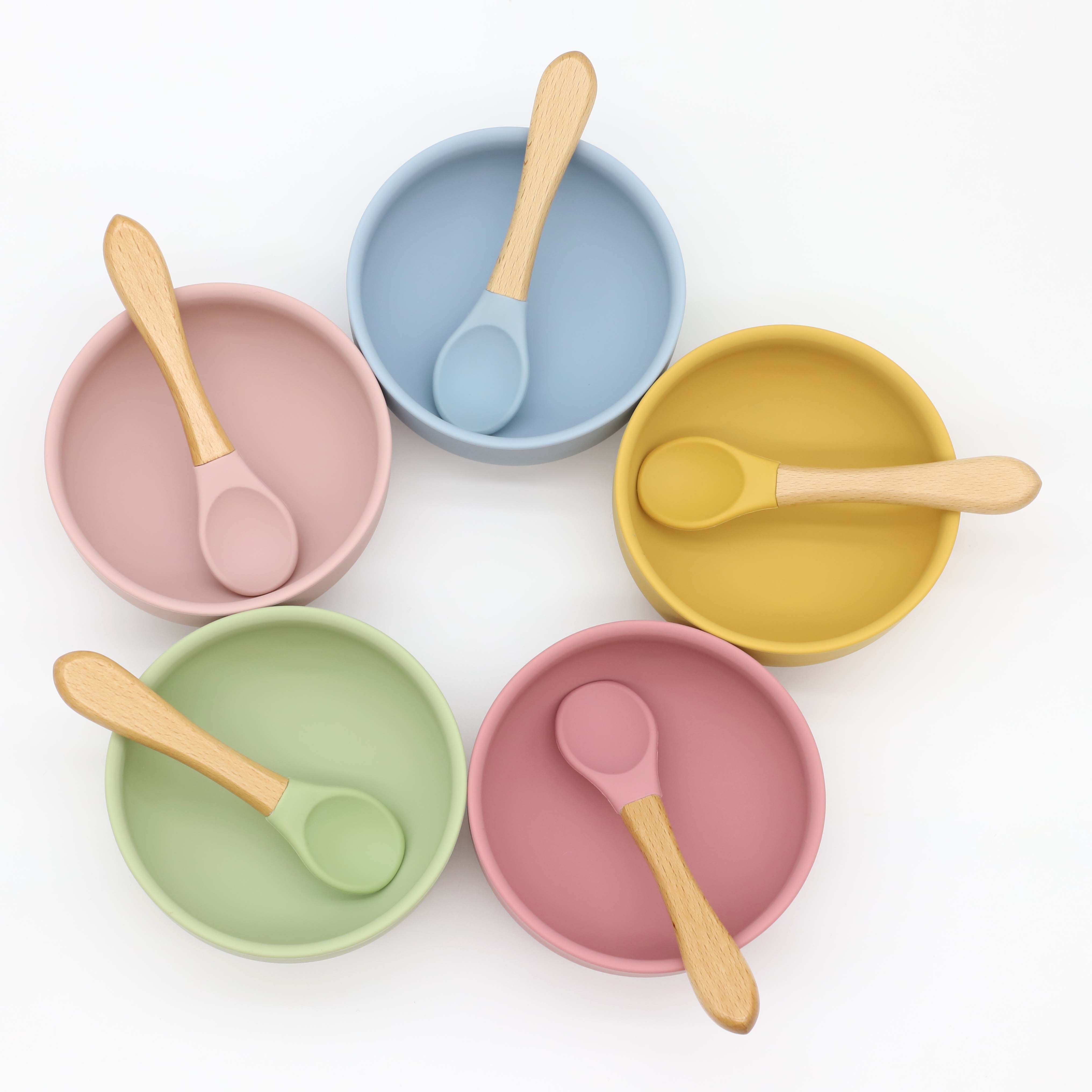 Силиконовая миска с присоской, – обзор и цена Silicone Suction Bowl