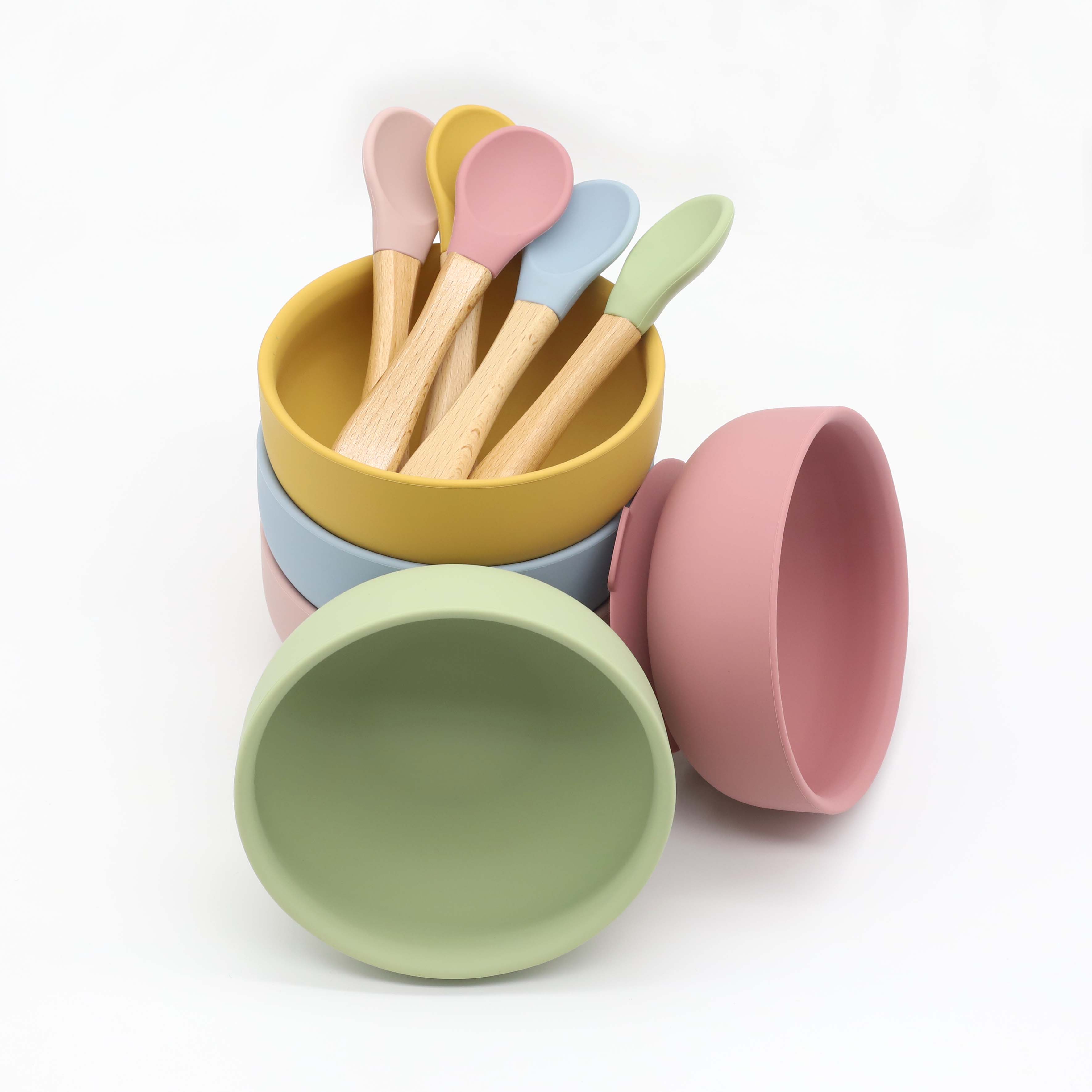Силиконовая миска с присоской, – обзор и цена Silicone Suction Bowl