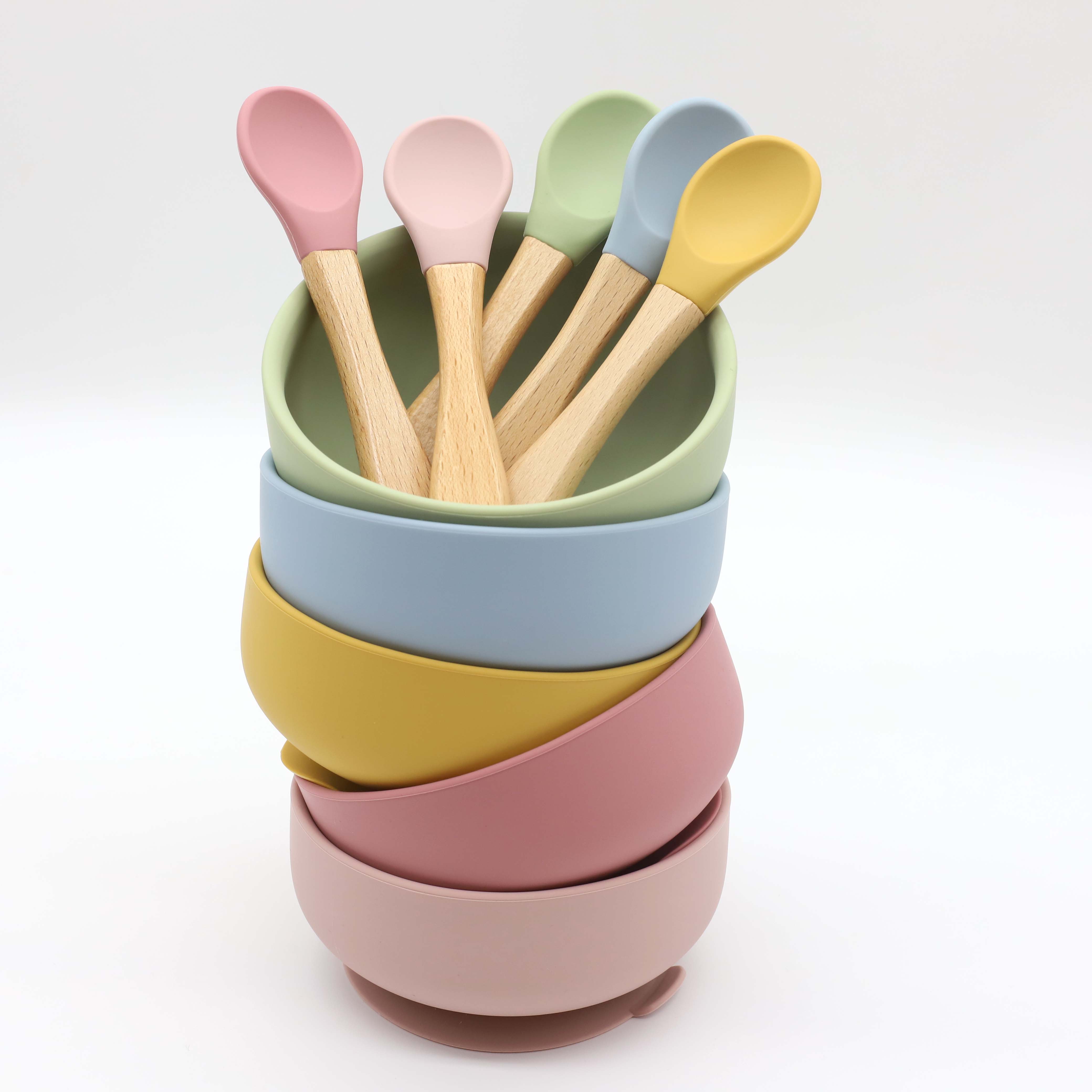 Силиконовая миска с присоской, – обзор и цена Silicone Suction Bowl