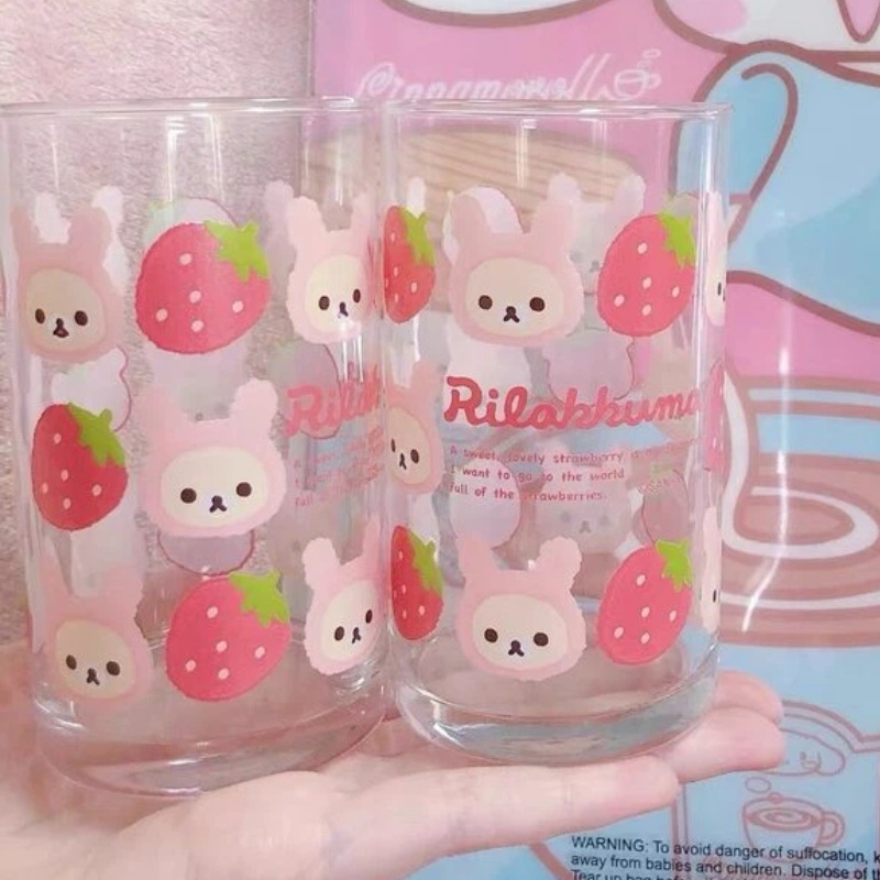 Стеклянная кружка Рилаккума с  – обзор и цена Baby Food Glass