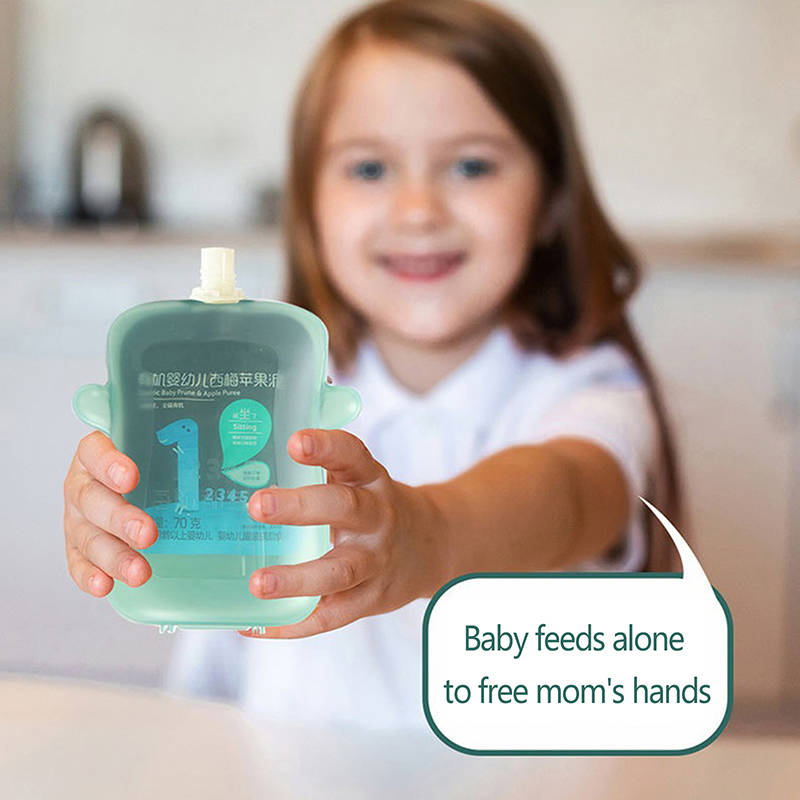 Держатель для еды для самокорм – обзор и цена Baby Puree Pouch
